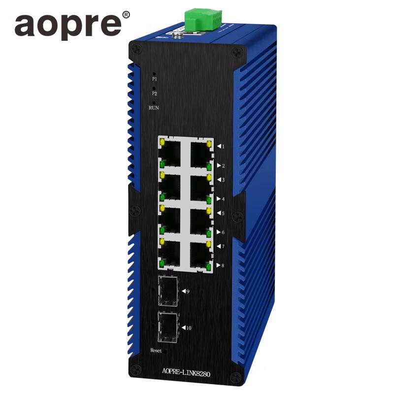 

AOPRE AOPRE-LINK8280 Gigabit Industrial Managed Ethernet Switch