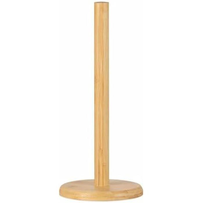 Porte-Rouleau de Papier Essuie-Tout - ANDREA HOUSE - ms72077 - Bambou - Multicolore