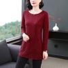 Etam Women's Crew Neck Lace Long Sleeve T-Shirt