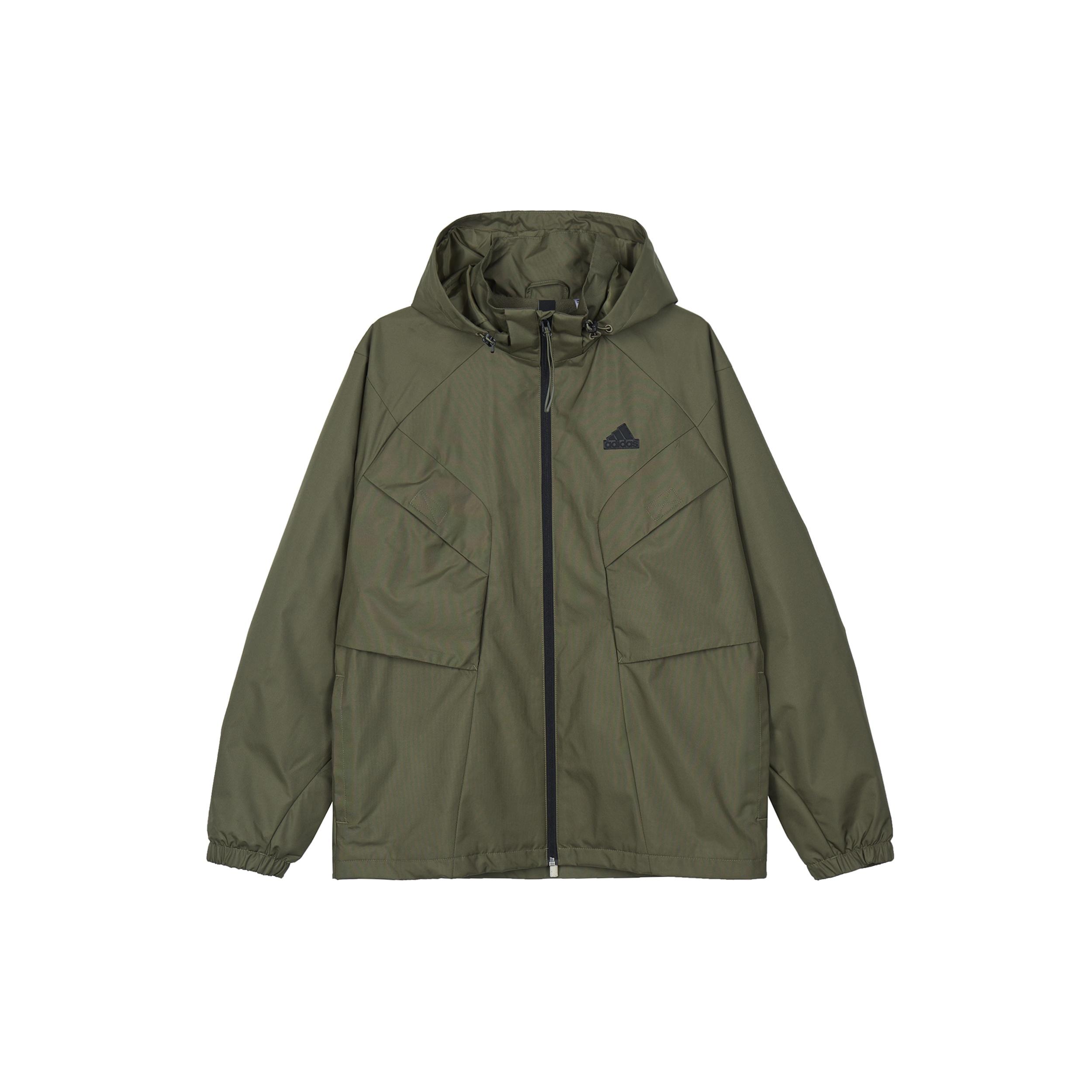 adidas Tech UTILI Woven Jacket  Green  Men s IS0451 M