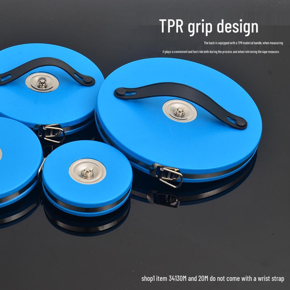 Shangjiang Tough Fiber Waterproof Soft Leather Measuring Tape - 10m, 20m, 30m, 50m Shangjiang Fiber Leather Tape 10m