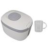 Rice Container Bug Proof Odorless Airtight Rice Box with Clear Window for Grains Sugar Flour