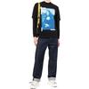 Off-White Monalisa Print Long Sleeve T-Shirt Men Tops Black OMAB068C99JER0011045BLACK
