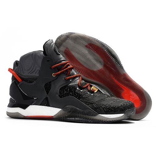 adidas D Rose 7 Ross 7 Neklouzavé Lehké Vysoké Basketbalové Boty Pánské Černé Bb8216