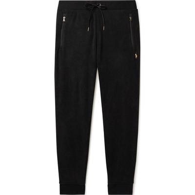 Polo SS22 Pantalon de sport décontracté fuselé à cordon de serrage couleur unie Pantalon unisexe Noir 710857279001