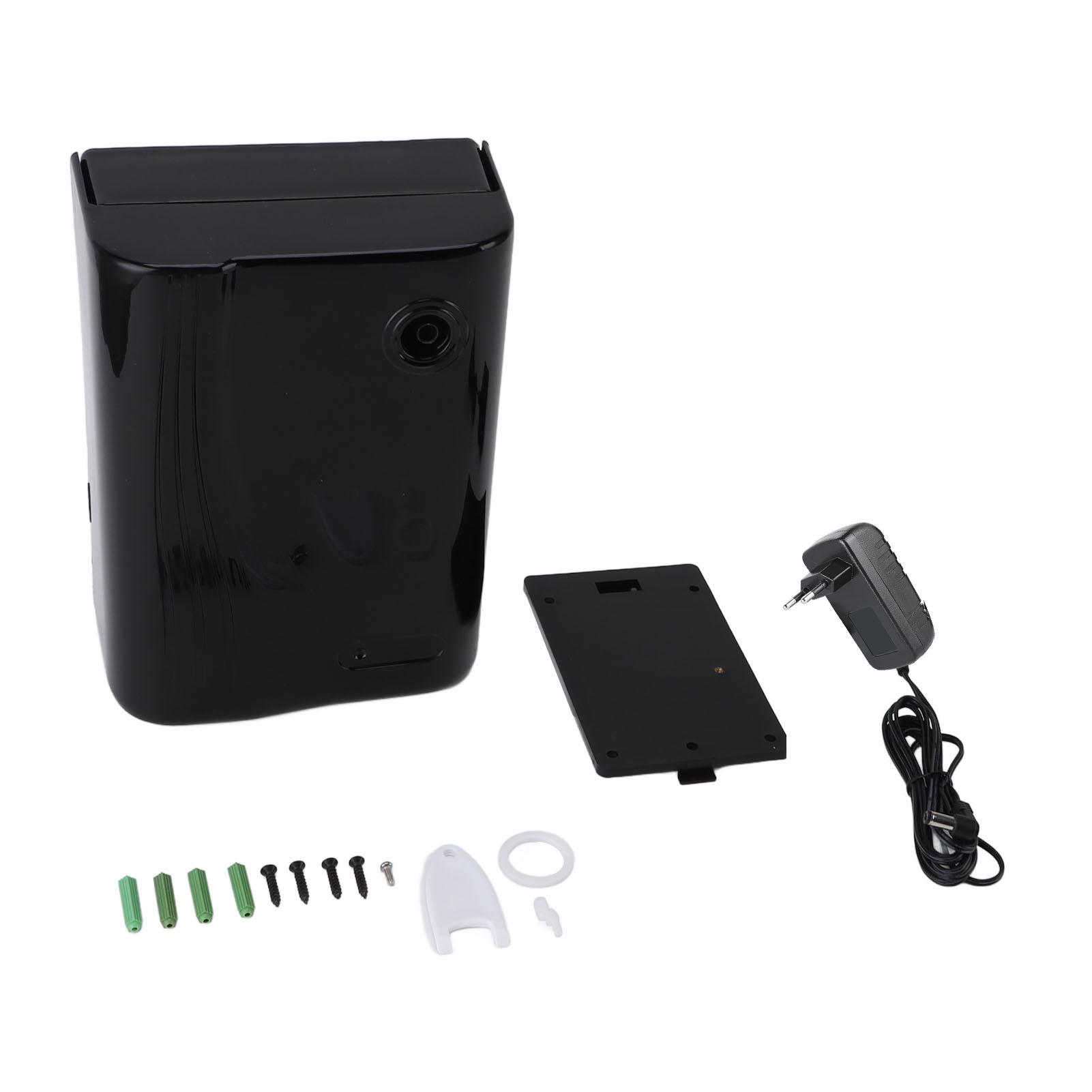 

Ароматерапевтический диффузор Автоматический распылитель эфирных масел Бесшумный настенный ароматизатор чёрный