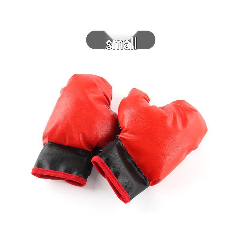 Set de Box Viteză Multifuncțional pentru Copii: Sac de box vertical, Tumbler gonflabil și Mănuși.