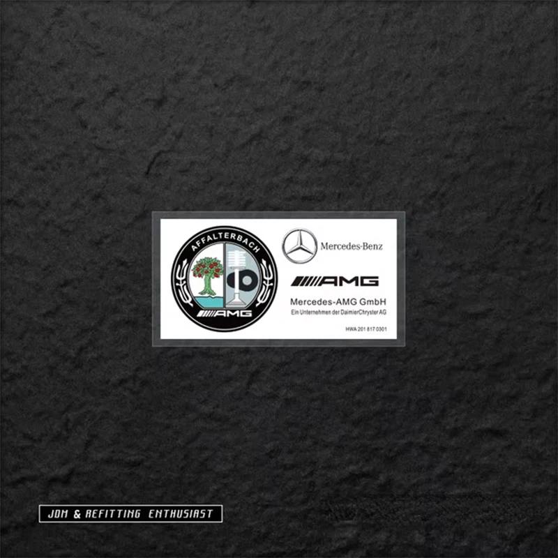 

GLC GLB Car Front Windshield Static Sticker Waterproof Static Decal For Mercedes Benz AMG A B C E S V Class A180 CLK CLA GLE W2