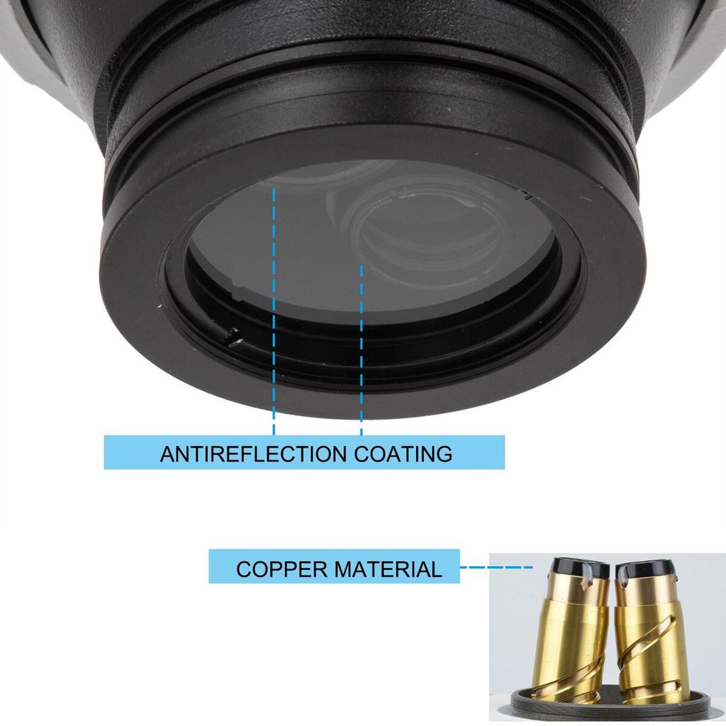 3,5X-90X Stereo mikroskop 360° otočný trinokulární stereo mikroskop s pilířovým stojanem
