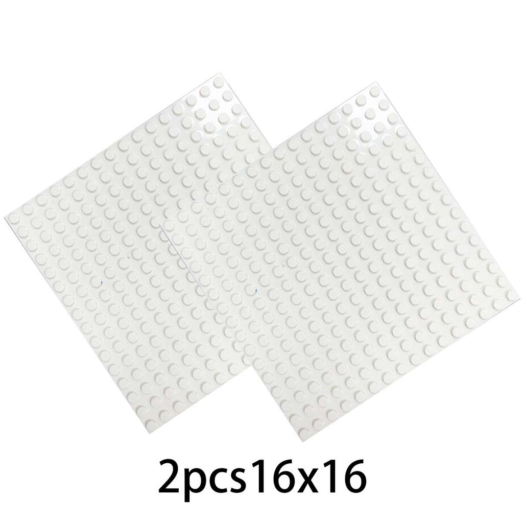 2pcs16x16 Block Base Plate Compatible with Mainstream Brands Play CHILDREN'S Creativity Toy Base Accessories