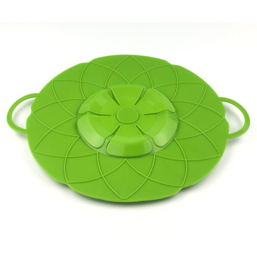 

Силиконовая крышка, стопор для проливания, крышка для кастрюли, сковороды, кухонные принадлежности, инструменты для приготовления пищи, цветочная посуда, аксессуары для домашней кухни, гаджеты зелёный