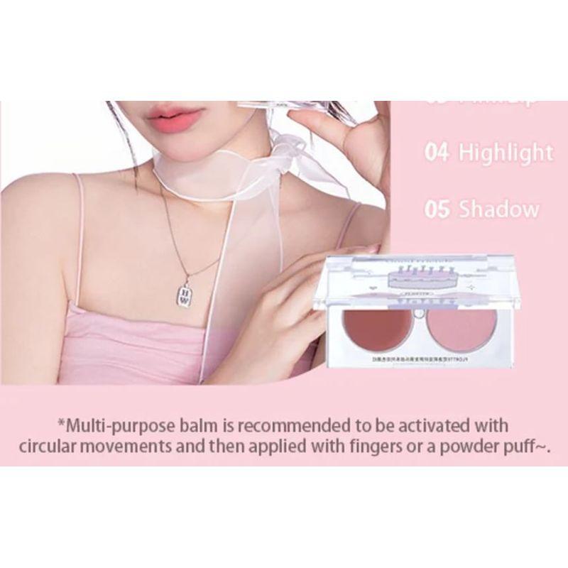 FLORTTE - Special Edition Multi-Purpose Duo Blusher (1-3)