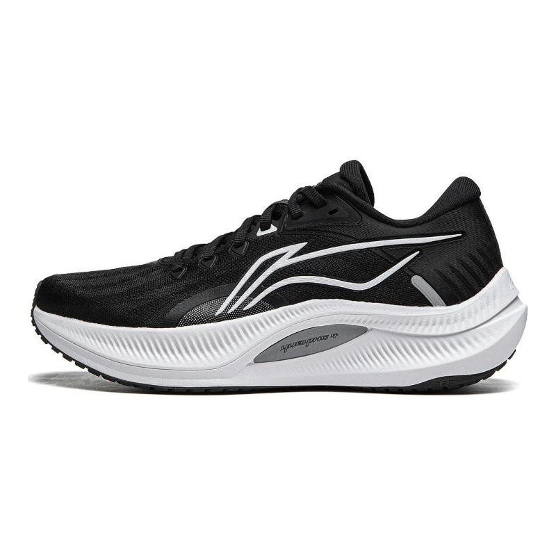 Li-Ning Yueying 4 Low Top Women Running Shoes White Black ARHU022-6 35.5