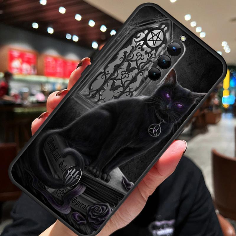 Halloween Moon Witch Horror Case For ZTE Nubia Red Magic 10S 10 8 9 8S 9S 11 Pro Plus 10 Air 5G 6R 6 7 6S 7S Pro Cover