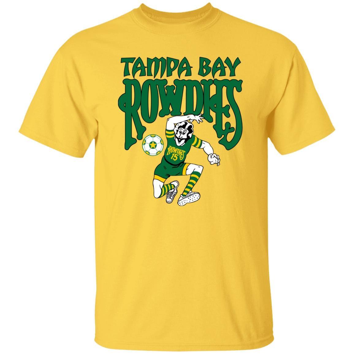 Tampa Bay Rowdies T-shirt Classic NASL Soccer 4XL