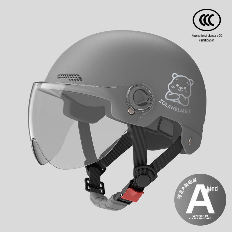 Women s Lightweight Ventilated Electric Scooter Helmet with Sun & Ear Protection - All-Season 3C Certified Half Helmet New 3C Helmet