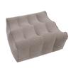 Leg Elevation Pillow Inflatable Wedge Pillow Wave Comfort Leg Pillow for Sleeping PVC Flocking