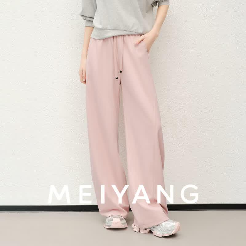 Meiyang Perilla Casual Straight-Leg Pants L