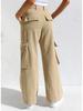 Women's Multi-pocket Workwear Denim Jeans - European and American Style