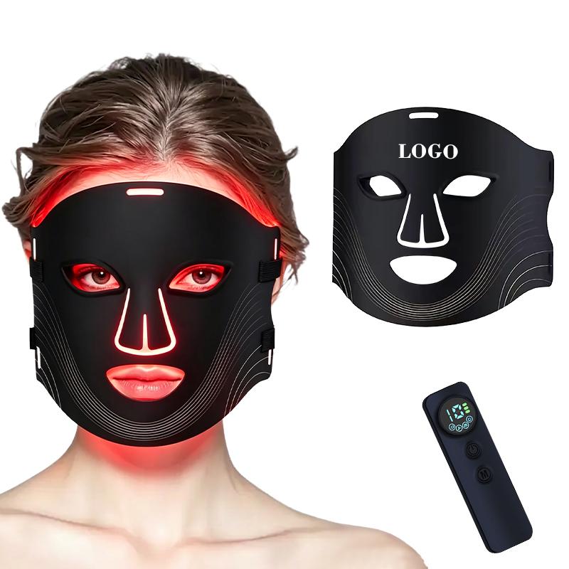 Whatnot 4 Modes Portable LED Face Mask Intelligent Timing Wireless LED Facial Anti Wrinkle Compact Beauty Mask for Travel USD