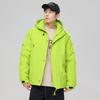 Men's Loose Casual Cotton Jacket Long Hip-Length    Warm Winter Daily Coat