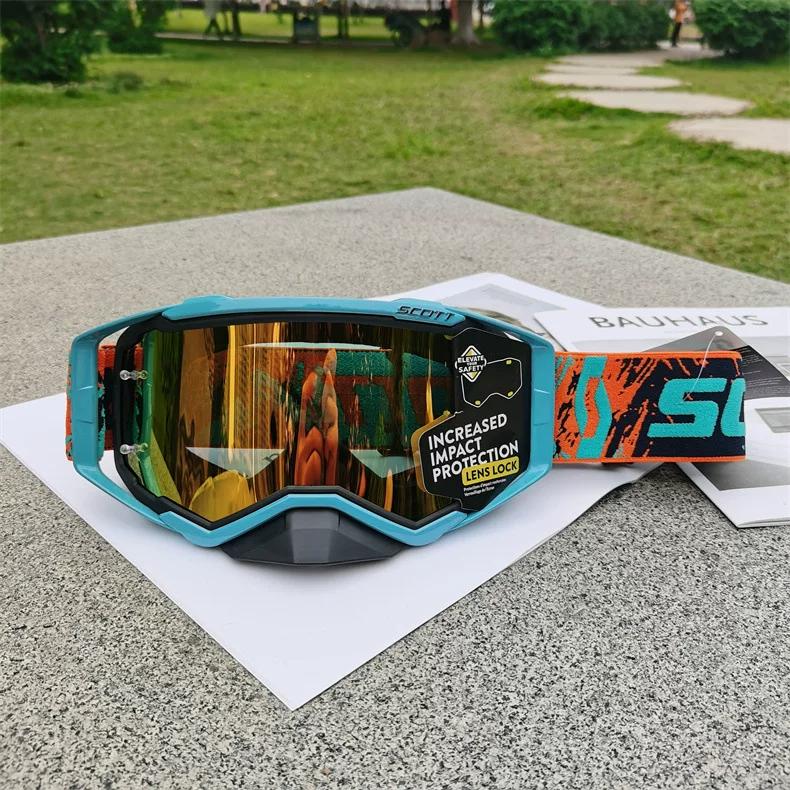 In-Stock Sco Scott Motorcycle Goggles Harley Protective Goggles Ski Goggles Windproof Dustproof for Skiing and Riding