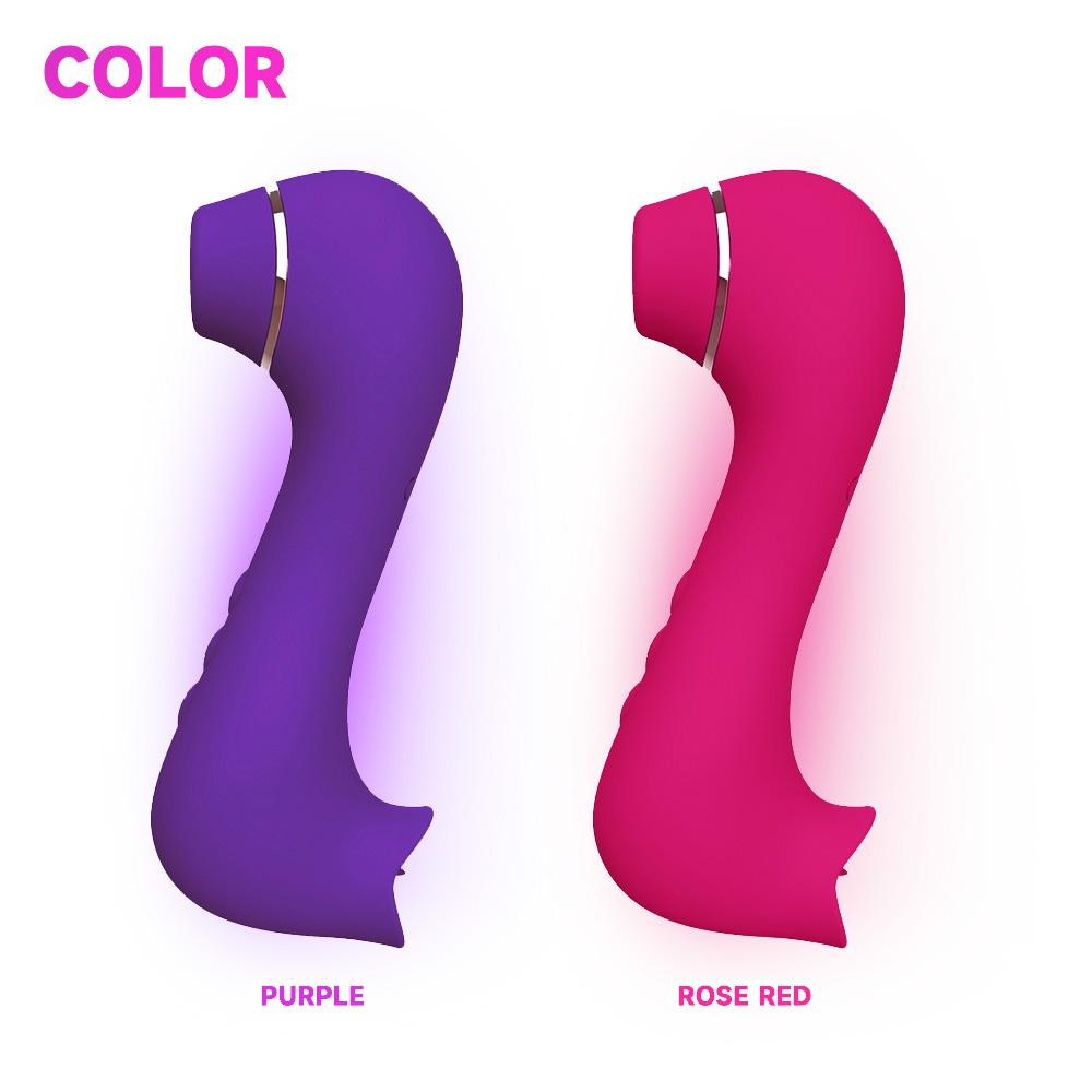 Saugen, Zunge lecken, G-Punkt klopfen, Doppelkopf-Vibrator für Frauen, Dildo, Sexspielzeug für Mädchen, Muschi, Klitoris, Vagina, Mastubato