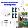 Bomba Automática de Rega para Plantas e Flores 2/8/16 Cabeças de Bomba Aspersor Doméstico Dispositivo de Irrigação por Gotejamento Controlador Automático de Bomba de Rega
