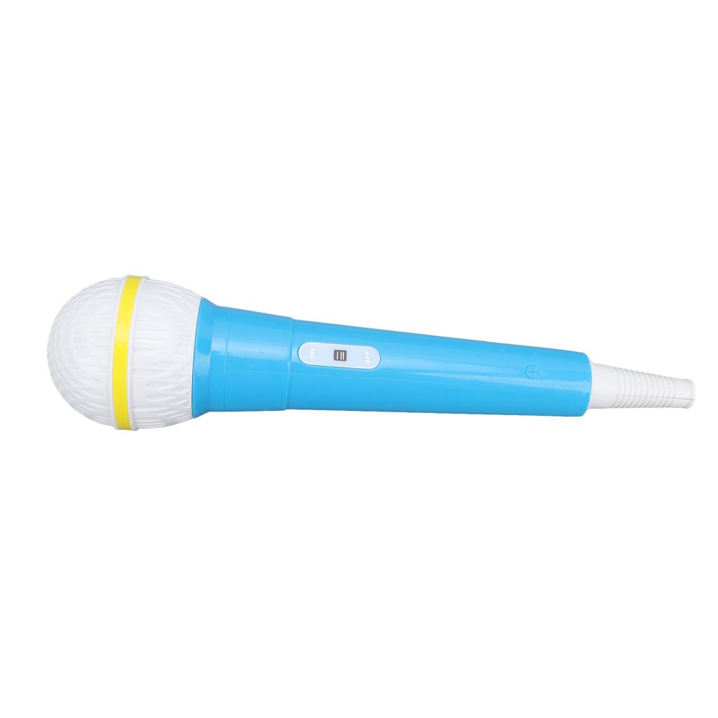 Fake Microphone Safe Odorless Simulation Microphone Prop Pretend Mic Toy for Children Performance