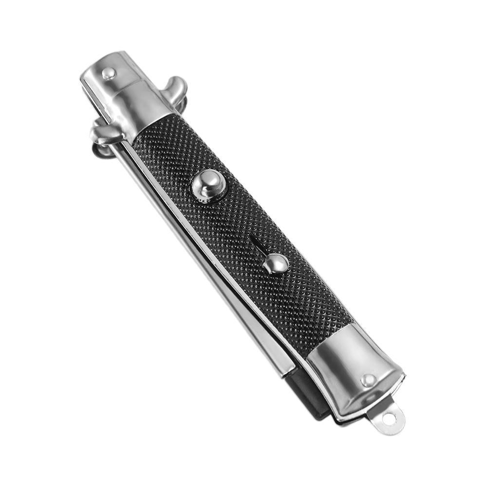 Głowica Przenośna Modelowanie Zwierząt Domowych Stalowy Przycisk Składany Grzebień Sprężynowy Klips Kieszonkowy Grzebień do Wąsów Akcesoria do Stylizacji Włosów