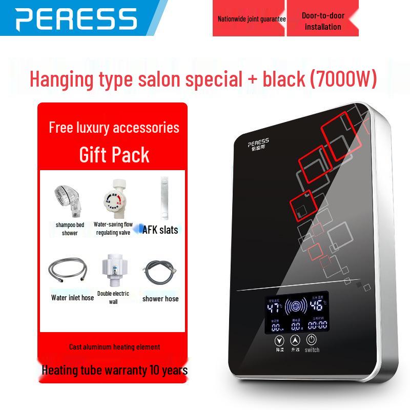 

Перес Мгновенный Электрический Водонагреватель: Энергосберегающий, Быстрый нагрев, Постоянная температура для парикмахерских и салонов