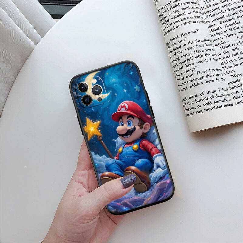 MH85 M-Marios Case for Samsung A06 A35 A25 A24 A15 A05S A05 M55 M35 M15 A02 A12 A13 A10 A16 A20 A30 A22 A31 A32 A33 A42 A50