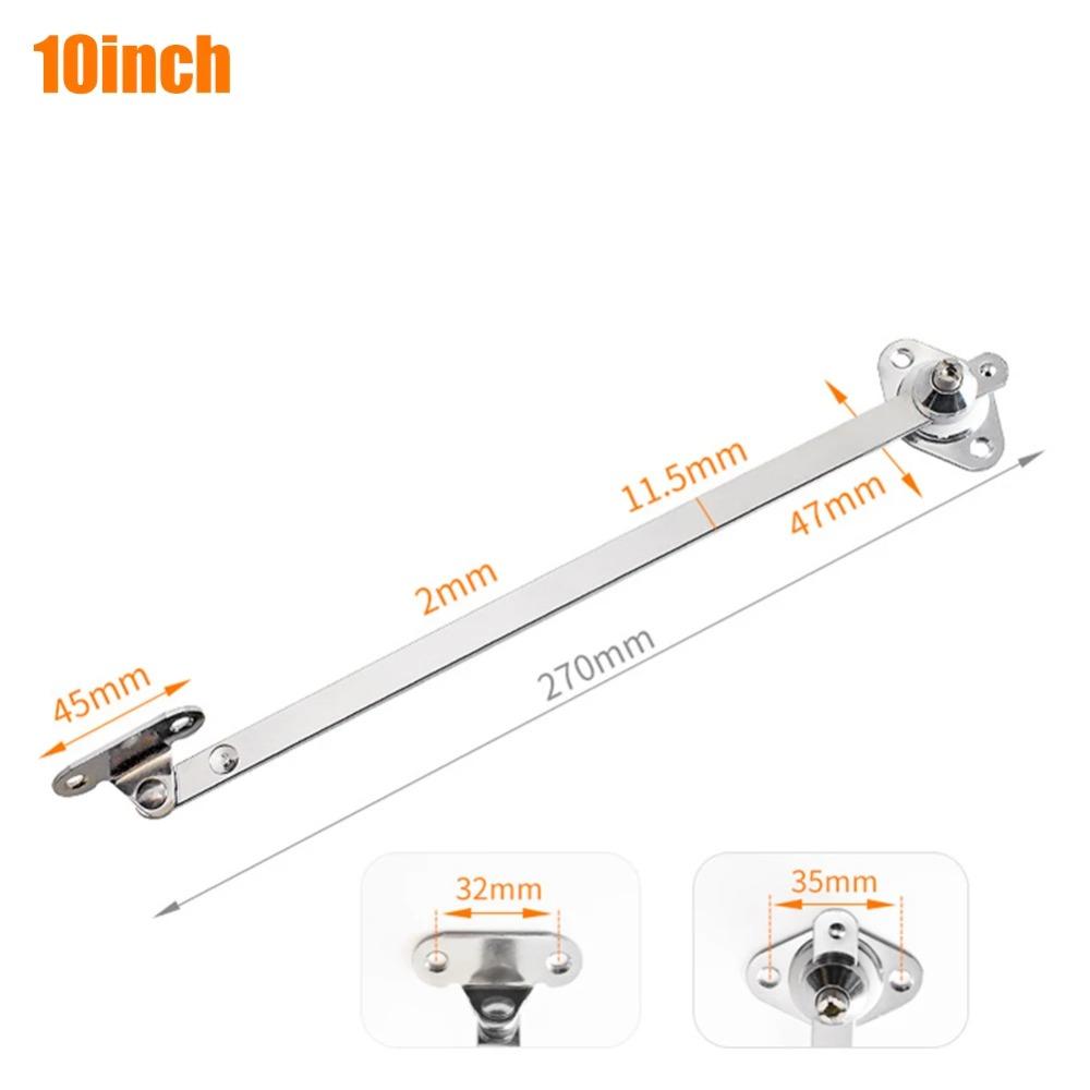 Zinc Alloy Down Drop Lid Support Soft Down Lift Up Flap Stay Hinge  Cabinet Doors