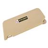 Artudatech Beige Left Driver Side Sun Visor 83280TA5A51ZA For Honda Accord 2008-2017