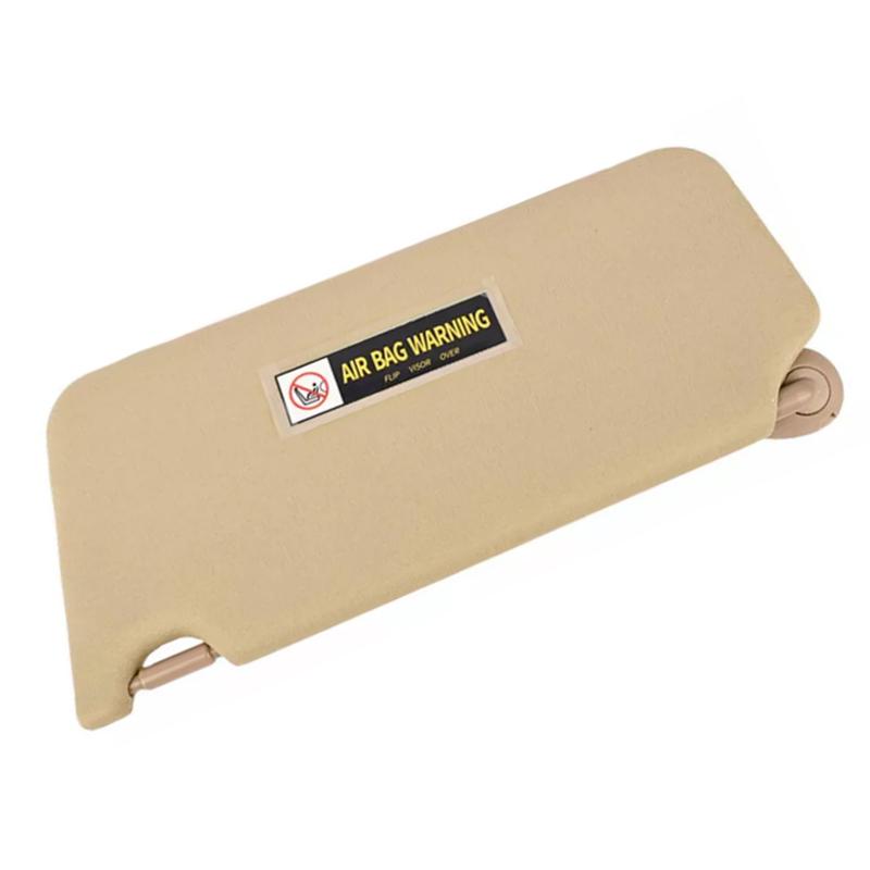 Artudatech Beige Left Driver Side Sun Visor 83280TA5A51ZA For Honda Accord 2008-2017