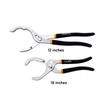 Pliers-Type Oil Filter Wrench for Auto Repair and Maintenance