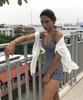 VLANDA Hound Checks * High Short Cb [Swimsuit * Shorts Set]