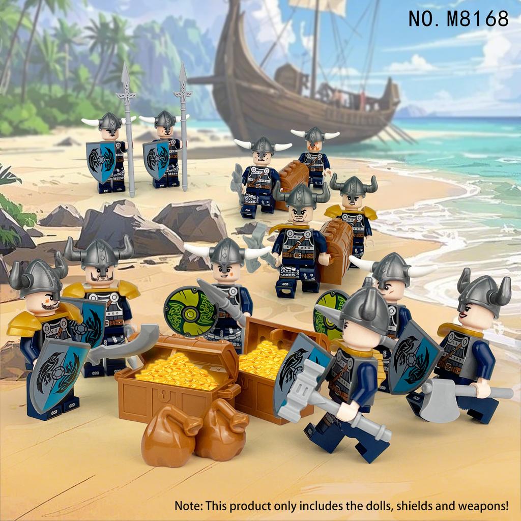 M8167 M8168 M8170 M8206 8027 M8230 Viking Building Block Toy