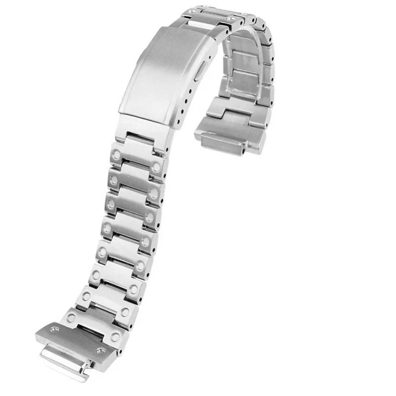 Прочный металлический корпус и ремешок из нержавеющей стали для часов Casio G-SHOCK GA-110 GA-120 GA-100 GA-110 Аксессуары для браслета GA-120-100-110