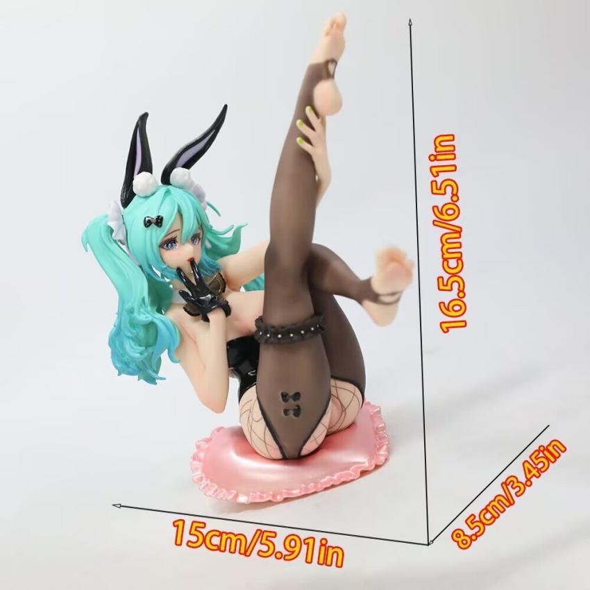 17CM Hobby·sakura RABBIT Bunny Girl Hard Figure PVC Anime Action Toy Game Statue Adult Collection Model Doll Gift