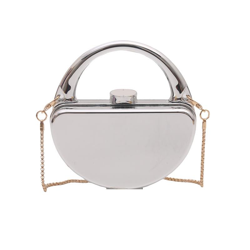 Classic Trend Hot Selling Personalized Mini Acrylic Small Square Bag Creative Shiny Fashion Versatile Crossbody Bag