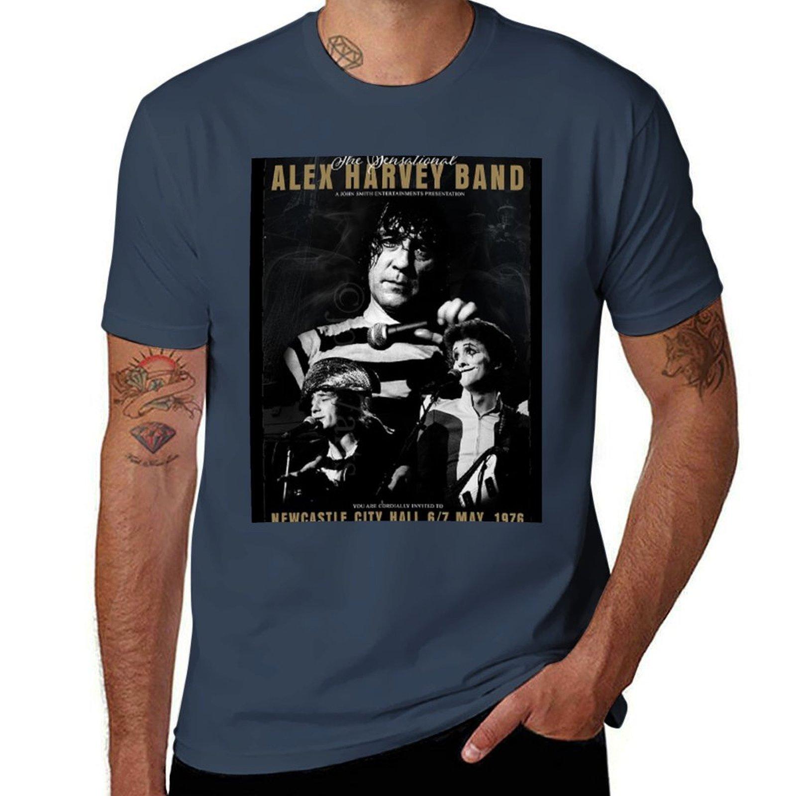 Best Of alex harvey TShirt Holiday Casual Short Sleeve Top S