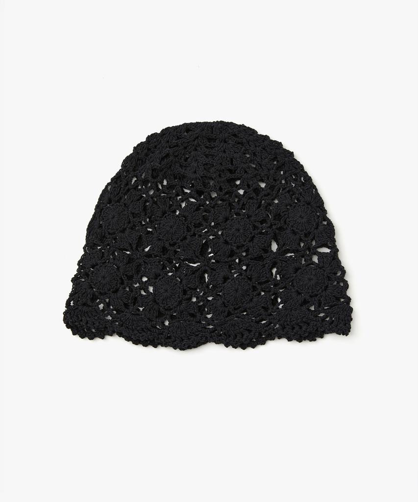 Lomaentinueo Crochet Knit Beanie (Black)