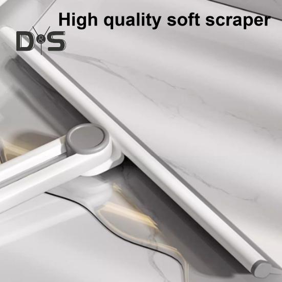Window Squeegee Double-Sided Design Glass Doors Water Wiper Excellent Cleaning Power Window Cleaner Tool