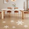 Self-Adhesive Snowflake Wall & Floor Stickers for Christmas Decor