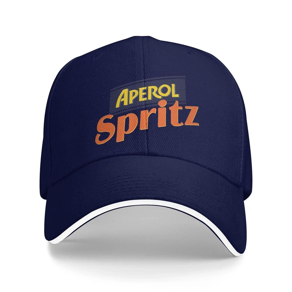 Aperol Spritz Baseballkappe Herren Erwachsener Design Trucker-Kappe Frühling Vintage Outdoor Sport Sonnenschutz Baseballkappen