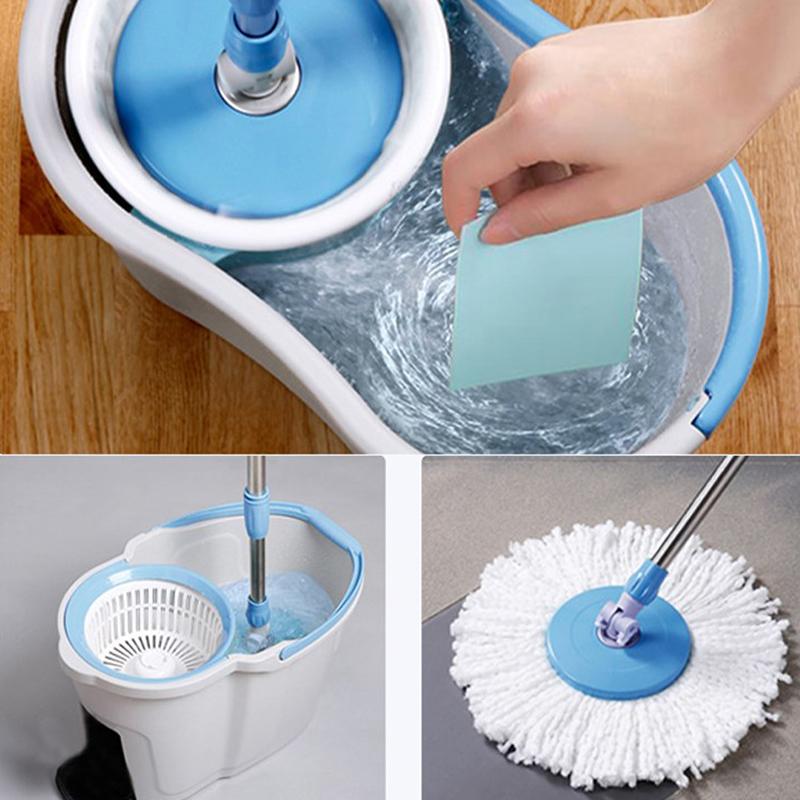 50 Pezzi Multifunzione Fragranza Mobili Casa Pavimento Pulizia Pastiglia Si Scioglie Rapidamente Bagno Cucina Deodorazione WC