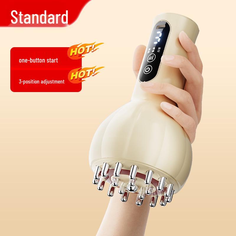

Saito Meridian Brush: Electric Body Massager with Heating Therapy for Meridian Unblocking & Slimming.