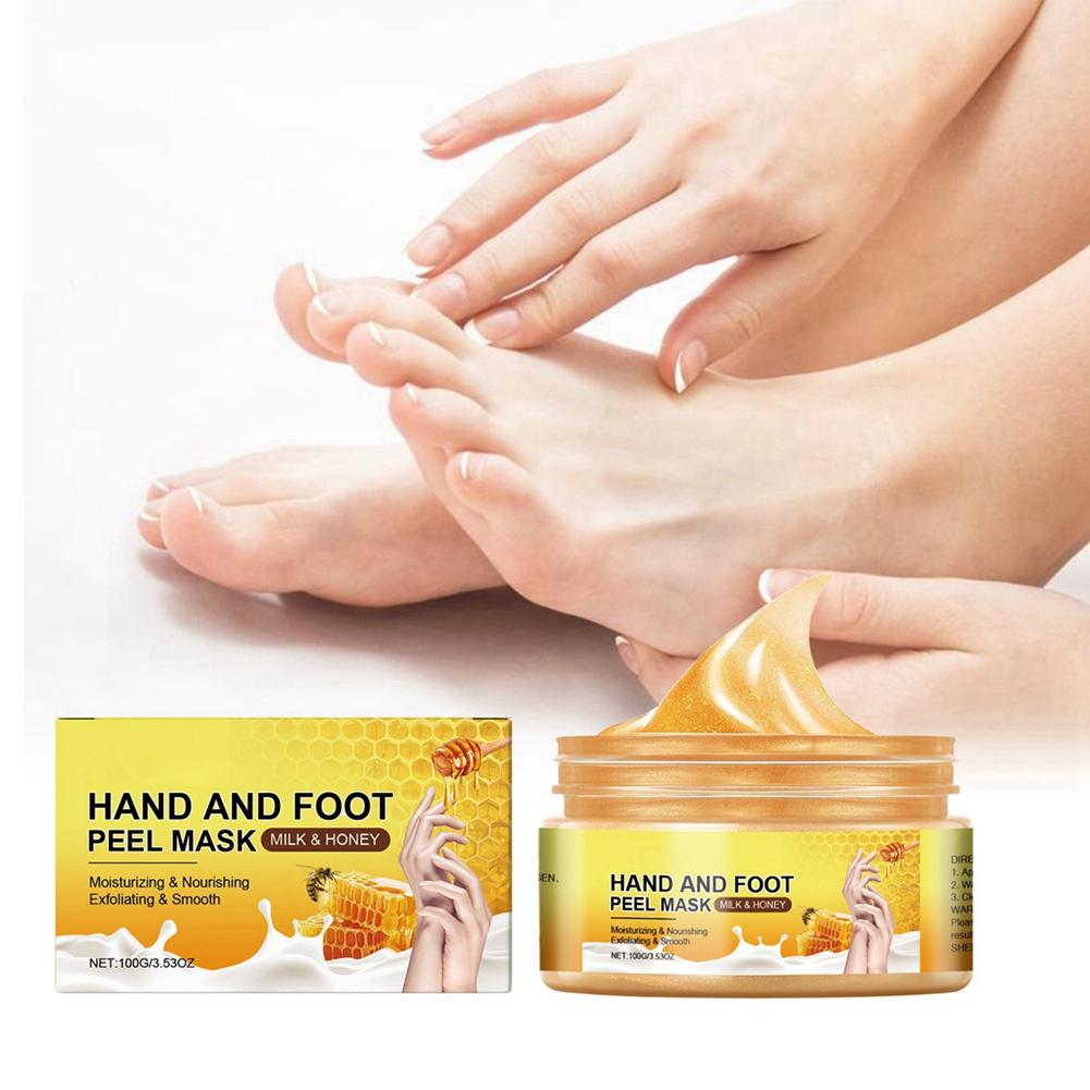 Milk Honey Hand and Foot Peel Mask Moisturizing Nourishing Smooth