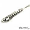 [STERLING SILVER 925] Feather Silver Necklace Pendant Chain AMTHANE-002